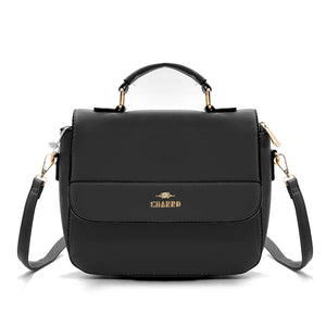 Borsa Firmata CHARRO elegante vintage Donna fantasia logo Zip Tracolla nuova