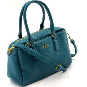 Borsa bauletto donna YYCOVERI pelle semplice tracolla elegante capiente casual