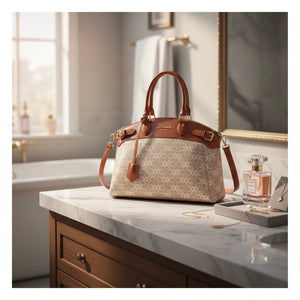 Borsa firmata COCONUDA Colletion donna spalla a tracolla simil pelle nuova fantasia logo tote bag