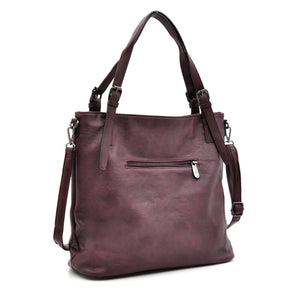 Borsa firmata Nazareno Gabirelli donna spalla shopping capiente simil pelle venata coconuda