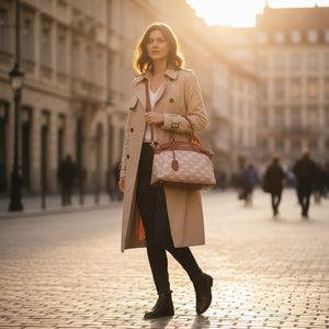 Borsa firmata COCONUDA Colletion donna spalla a tracolla simil pelle nuova fantasia logo tote bag