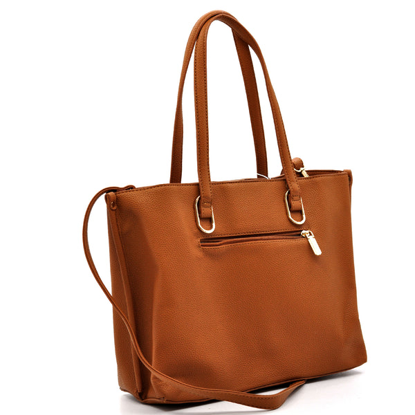 YY COVERI Borsa shopping firmata spalla e tracolla