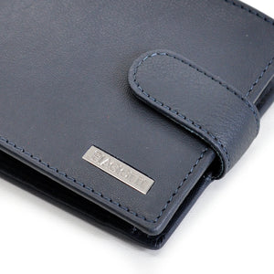 Portafoglio vera pelle uomo firmato BIAGIOTTI porta carte ribaltina morbido