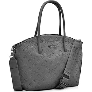 Borsa donna firmata SWEET YEARS in simil pelle pregiata tasche con cerniera fantasia logata