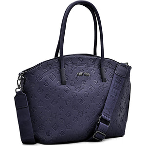 Borsa donna firmata SWEET YEARS in simil pelle pregiata tasche con cerniera fantasia logata