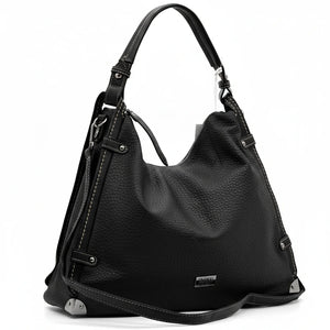 Borsa a sacco firmata ENRICO COVERI Colletion donna spalla a tracolla simil pelle