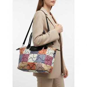 Borsa firmata Baci&Abbracci vintage Tote trapezoidale