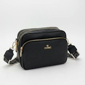Borsa borsetta donna a tracolla firmata YYCOVERI multitasche 4 tasche con cerniera nuova