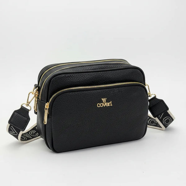 Borsa borsetta donna a tracolla firmata YYCOVERI multitasche 4 tasche con cerniera nuova