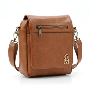 Borsello Uomo firmato Gyoiamea simil pelle borsellino Capiente e Resistente multi tasche vintage