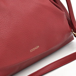 Borsa a sacco firmato COCONUDA Colletion donna spalla a tracolla simil pelle nuova