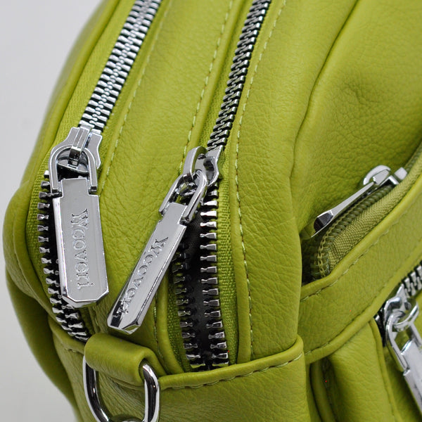 Borsa borsetta a tracolla firmata YYCOVERI multitasche 5 tasche con cerniera