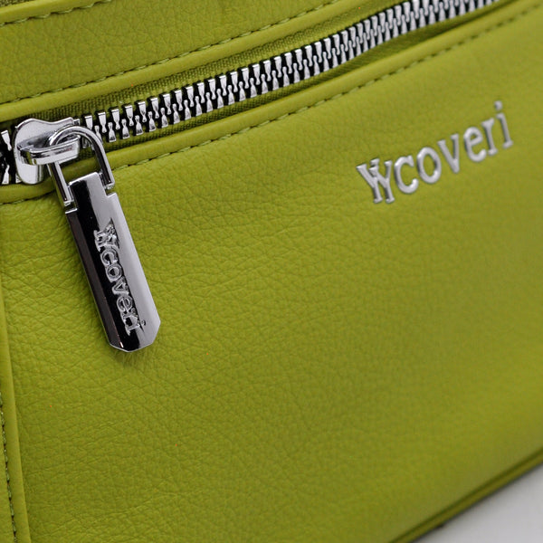 Borsa borsetta a tracolla firmata YYCOVERI multitasche 5 tasche con cerniera