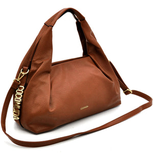 Borsa a sacco firmato COCONUDA Colletion donna spalla a tracolla simil pelle nuova