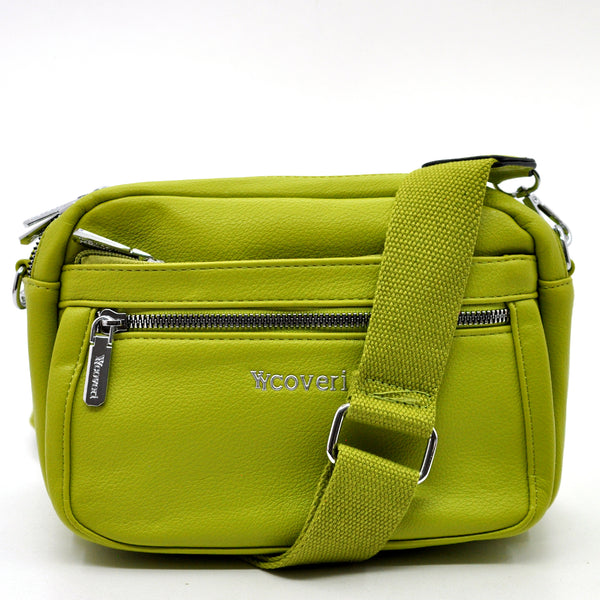 Borsa borsetta a tracolla firmata YYCOVERI multitasche 5 tasche con cerniera