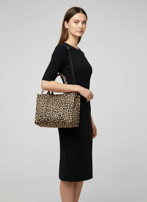 Borsa firmata COCONUDA Colletion donna spalla a tracolla nuova fantasia leopardata
