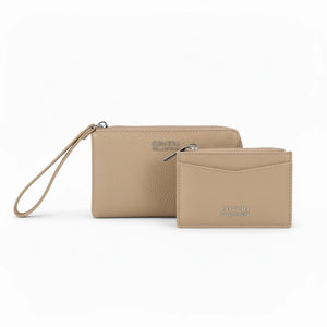 Set regalo Coveri Collection - portafoglio pochette con laccio + portamonete / porta carte donna novità