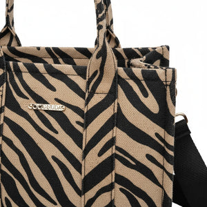 Borsa firmata COCONUDA Colletion donna spalla a tracolla nuova fantasia leopardata