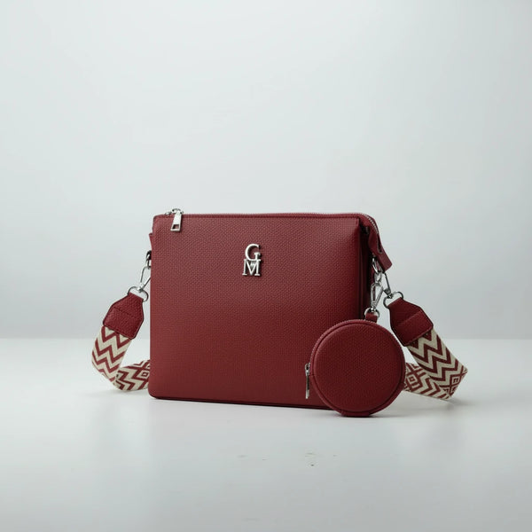 La Ciatu firmata Gyoiamea Borsa multitasche firmata giornaliera elegante 3 zip