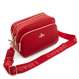 Borsa borsetta donna a tracolla firmata YYCOVERI multitasche 4 tasche con cerniera nuova