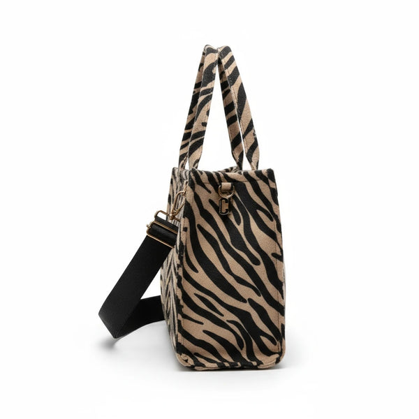 Borsa firmata COCONUDA Colletion donna spalla a tracolla nuova fantasia leopardata