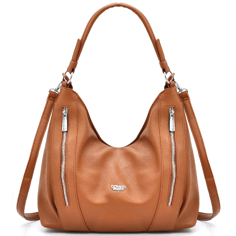 Borsa Coveri Active firmata a sacco hobo secchio capiente a spalla tracolla grande