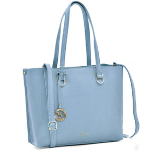 YY COVERI Borsa shopping firmata spalla e tracolla