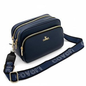 Borsa borsetta donna a tracolla firmata YYCOVERI multitasche 4 tasche con cerniera nuova