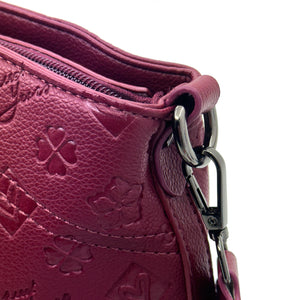 Borsa firmata SWEET YEARS in simil pelle pregiata tasche con cerniera fantasia logata originale