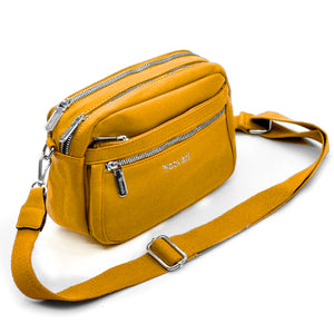 Borsa borsetta a tracolla firmata YYCOVERI multitasche 5 tasche con cerniera