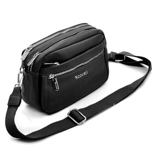 Borsa borsetta a tracolla firmata YYCOVERI multitasche 5 tasche con cerniera