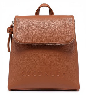 COCONUDA - Zaino donna zainetto firmato giornaliera elegante capiente vintage venata
