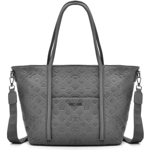 Borsa firmata SWEET YEARS in simil pelle pregiata tasche con cerniera fantasia logata originale