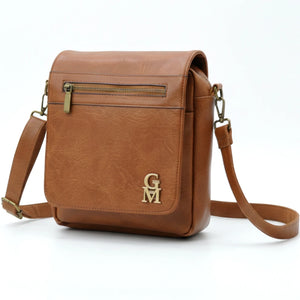 Borsello Uomo firmato Gyoiamea simil pelle borsellino Capiente e Resistente multi tasche vintage