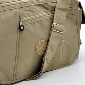 Borsa donna nuova sportiva passeggio nylon impermeabile tracolla postina moda platta