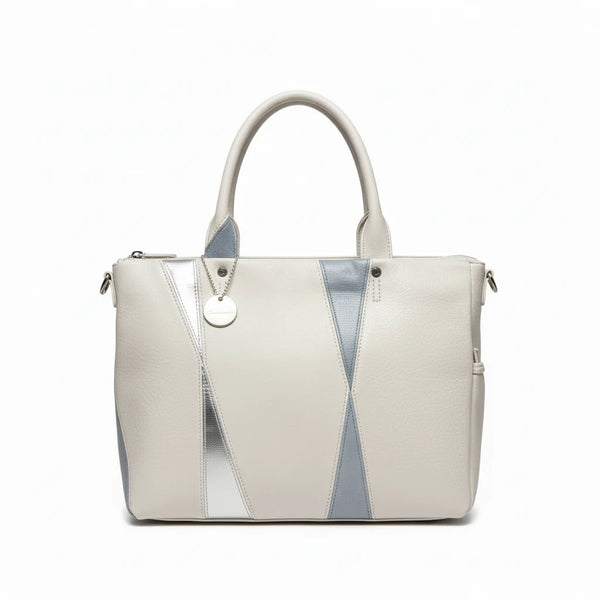 La Valchirya - Borsa a bauletto  firmata GYOIAMEA a mano tracolla casual simil pelle multicolore tenue