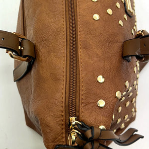 Borsa a Bauletto firmato CHARRO donna borsa a tracolla Borchie borchiata simil pelle