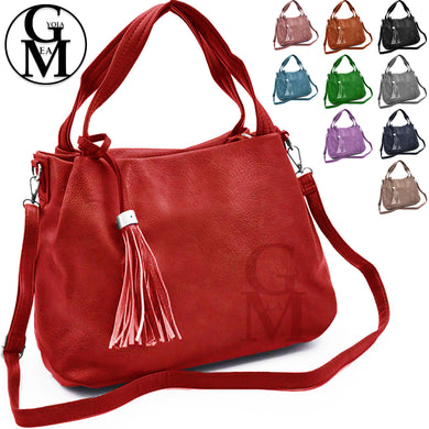 Borsa novità donna firmata Gyoiamea  pelle bauletto morbido baule vintage tracolla