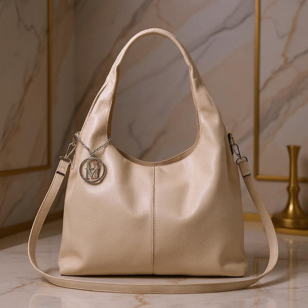 Borsa Burano firmata a sacco hobo secchio capiente a spalla tracolla grande