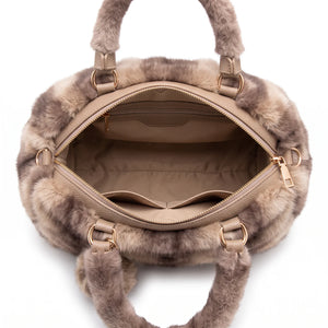 Bauletto in pelliccia sintetica 855, interno