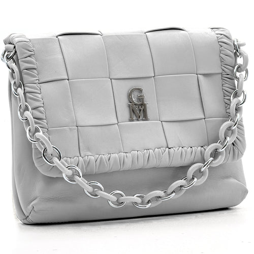 La Adriana Bag borsetta a tracolla con catena pochette pelle vegana
