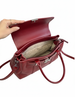 VALENTINI GINO - Borsa multitasche firmata giornaliera elegante con cinturino spalla e tracolla