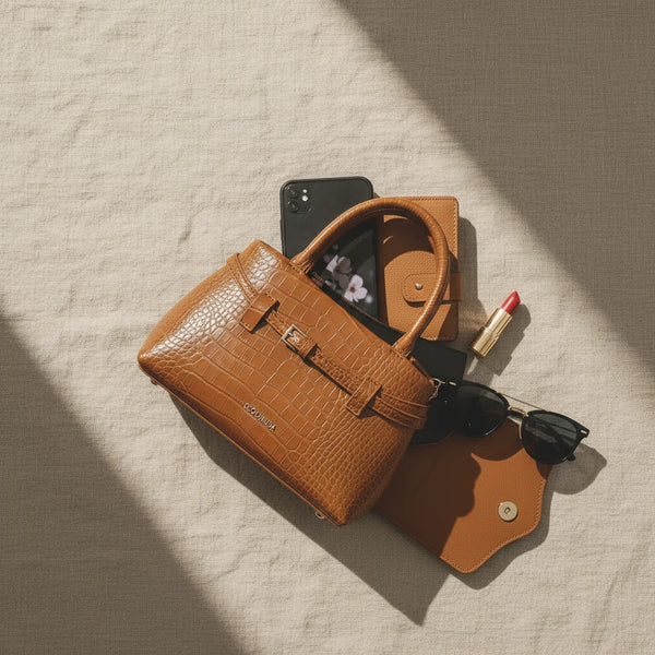 Borsa firmata COCONUDA Colletion piccola donna spalla a tracolla simil pelle nuova fantasia logo borsetta
