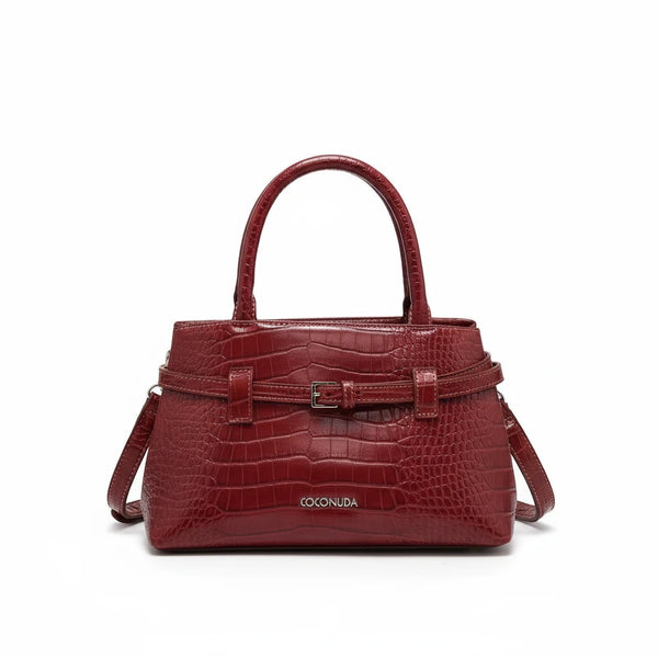 Borsa firmata COCONUDA Colletion piccola donna spalla a tracolla simil pelle nuova fantasia logo borsetta