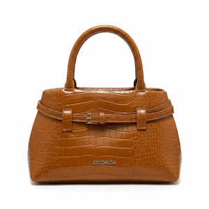 Borsa firmata COCONUDA Colletion piccola donna spalla a tracolla simil pelle nuova fantasia logo borsetta