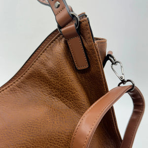 Borsa a sacco firmato SWEET YEARS Colletion donna spalla a tracolla simil pelle shopping borchie