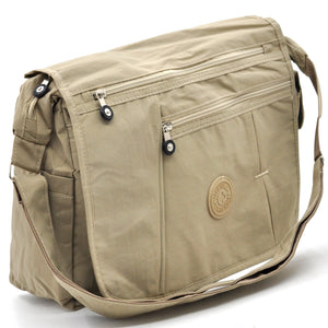 Borsa donna nuova sportiva passeggio nylon impermeabile tracolla postina moda platta