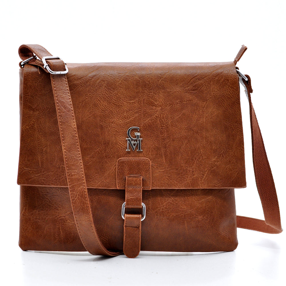 La Belle Époque borsa firmata Gyoiamea in pelle vegana tracolla unisex per uomo e donna VINTAGE