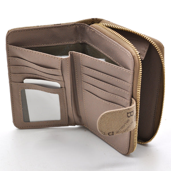 Portafoglio da Donna firmato B. Cavalli con Fantasia Logata – Elegante, Capiente e Perfetto per Carte, Monete e Banconote – Design Chic