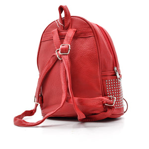 Zaino eco Pelle firmato GYOIAMEA   - Elegante e Resistente, Donna , Zaino Casual borchiato borchie zainetto